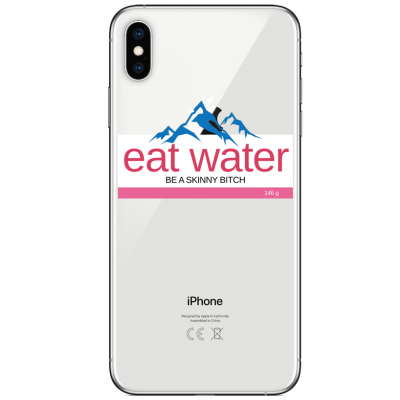Husa iPhone EAT WATER